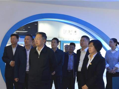 省总工会马永青副主席一行来太阳城官网集团调研职工文化及阵地建设事情